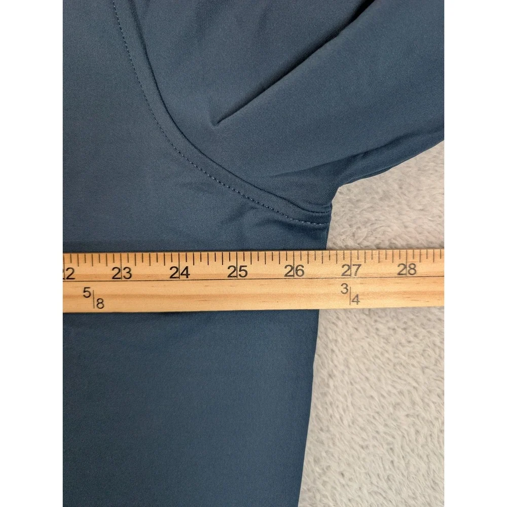 Peter Millar Crown Sport Mens XXL Blue Quarter Zip Pullover MC0EK40 NEW